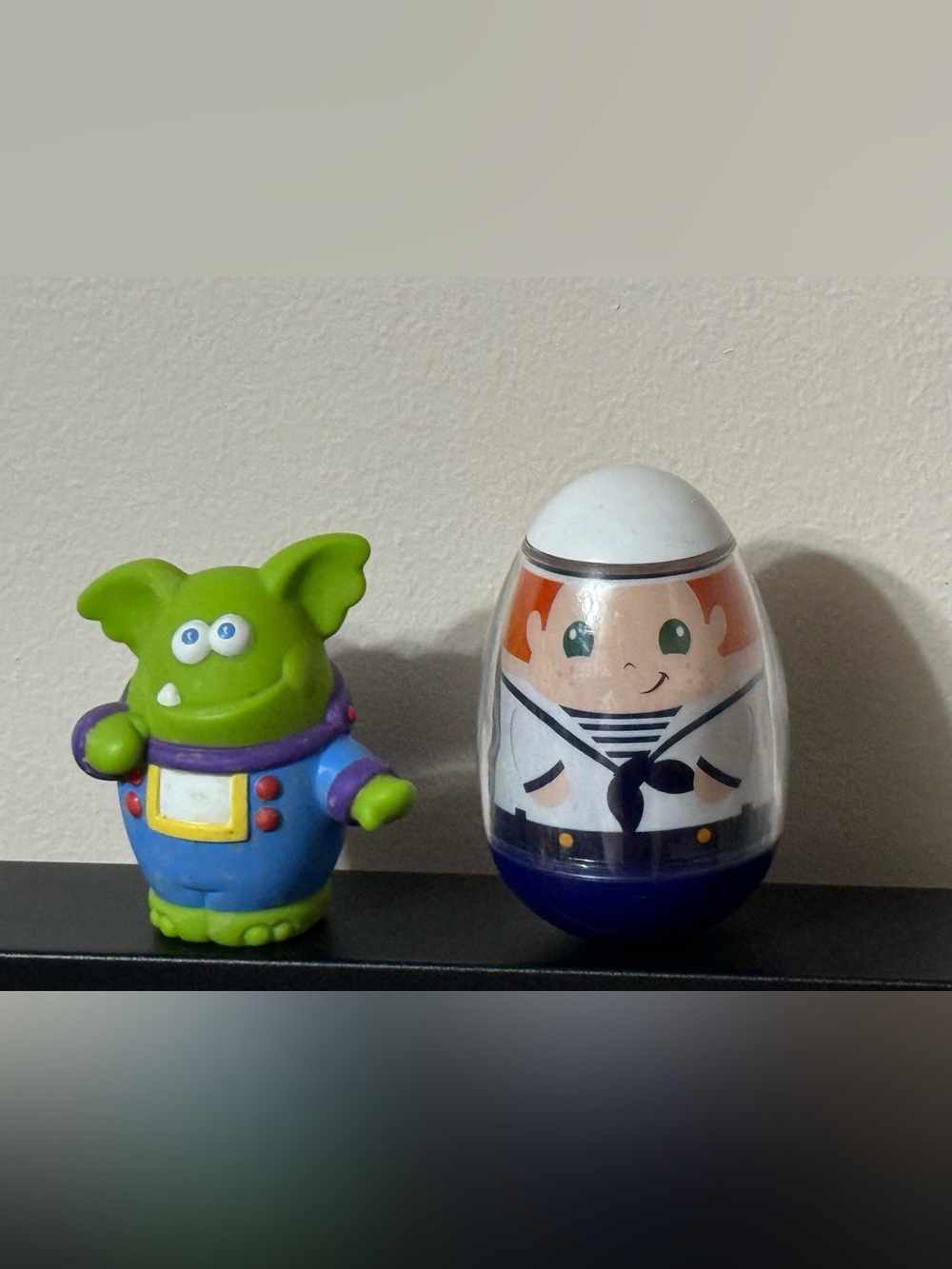 Little Tikes Toddle Tots Space Alien Gadget & 2009 Hasbro Sailor Wobble HTF